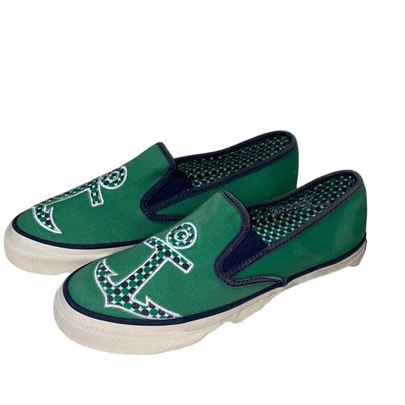 Sperry RARE Anchor Top-Sider Slip On Shoes - Picture 5 of 9